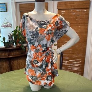 Floral Print Women's Top